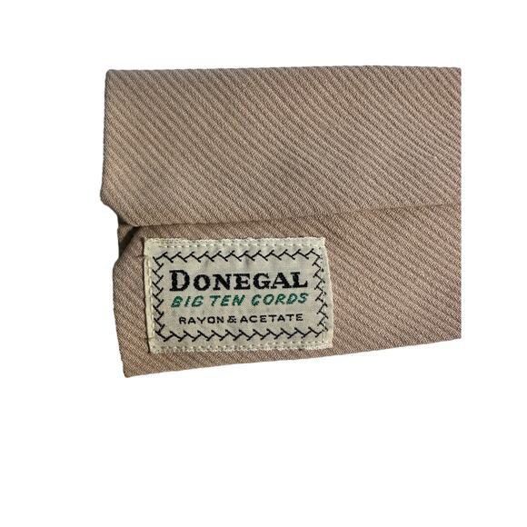 DONEGAL BIG YEN CORDS Rayon & Acetate vintage tie in great condition - Picture 6 of 10